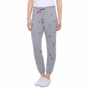 Chaser Tiny Heart Toss Super Soft Jogger